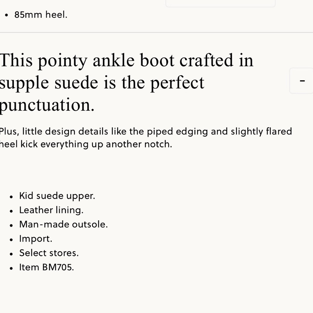 NIB - J.Crew Pointed-toe ankle boots in suede - Size 9 - Picture 2 of 4